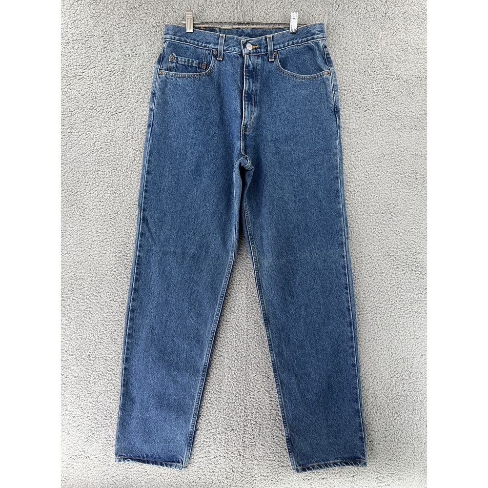 Vintage Y2k Levis Mens 34x34 (32x34 Actual) Relaxed Fit Straight Leg Jeans READ